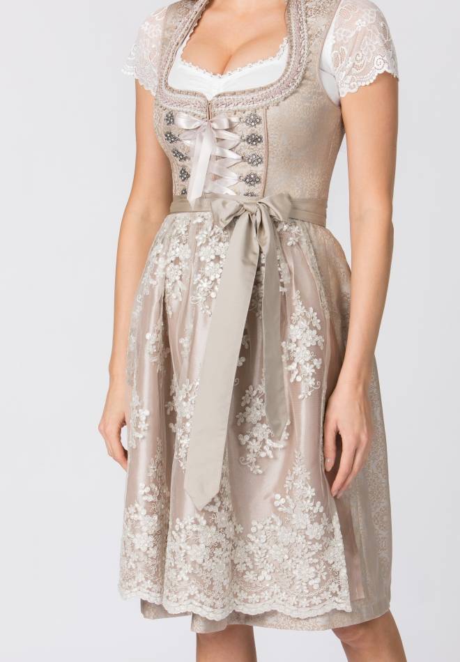 Stockerpoint Dirndl Gabrielle creme 32 Neueste Stile