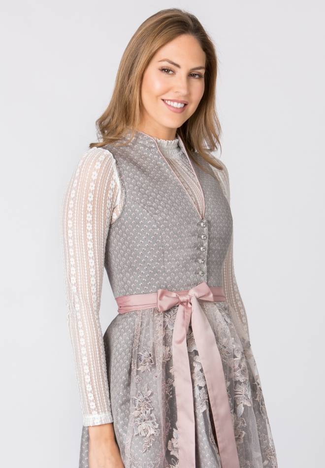 Stockerpoint Dirndl Madlenka grau 32 Letzte 2 Tage