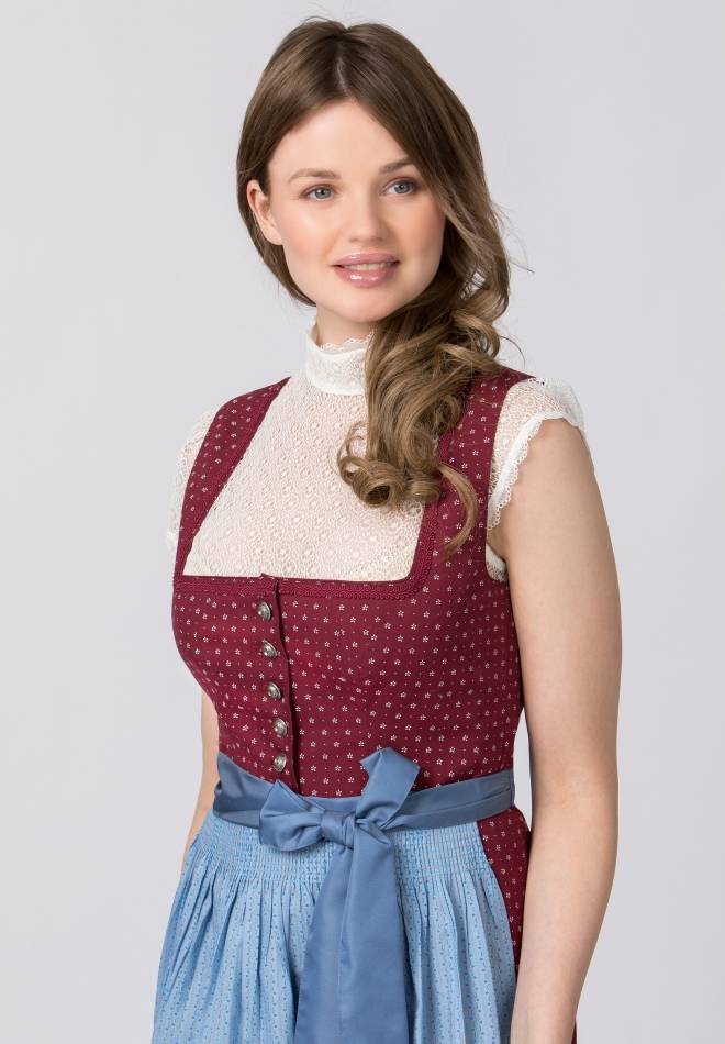Stockerpoint Dirndl Julina bordeaux 32 Fabrikladen