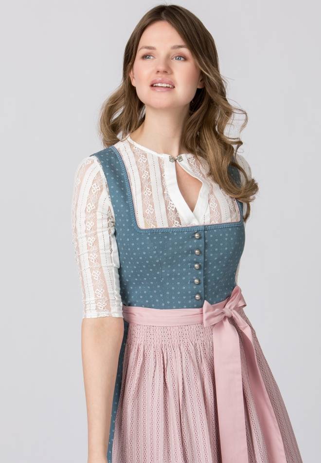 Stockerpoint Dirndl Madeline rauchblau 32 Begrenzt auf 3 Tage