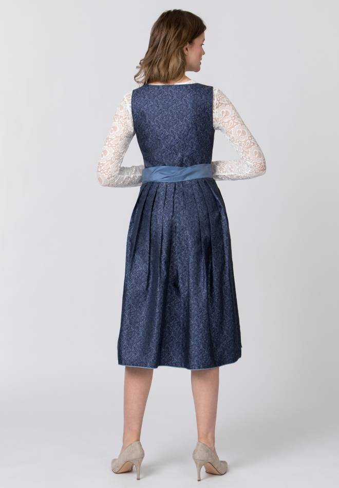 Stockerpoint Dirndl Leonora blau 32 Speichern exportieren