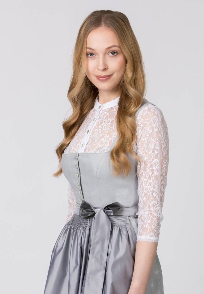 Stockerpoint Dirndl Audrey hellgrau 34 50% Rabatt für begrenzte Zeit