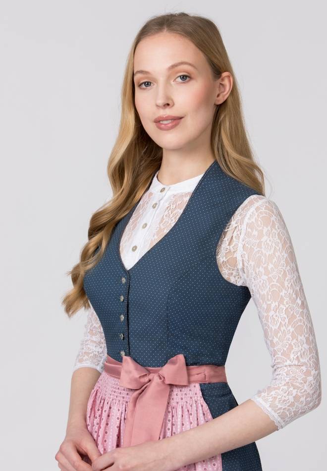 Stockerpoint Dirndl Marina blau 40 Schlussverkauf