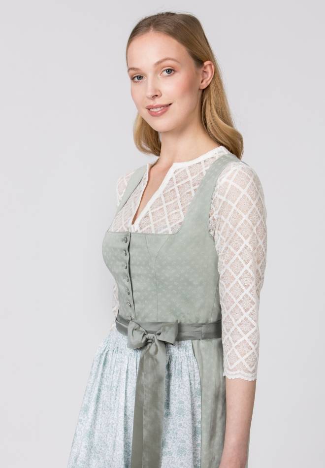 Stockerpoint Dirndl Megan salbei 32 Günstiger Verkauf