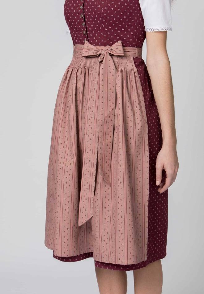 Stockerpoint Dirndl Gina bordeaux 32 Fabrikpreis