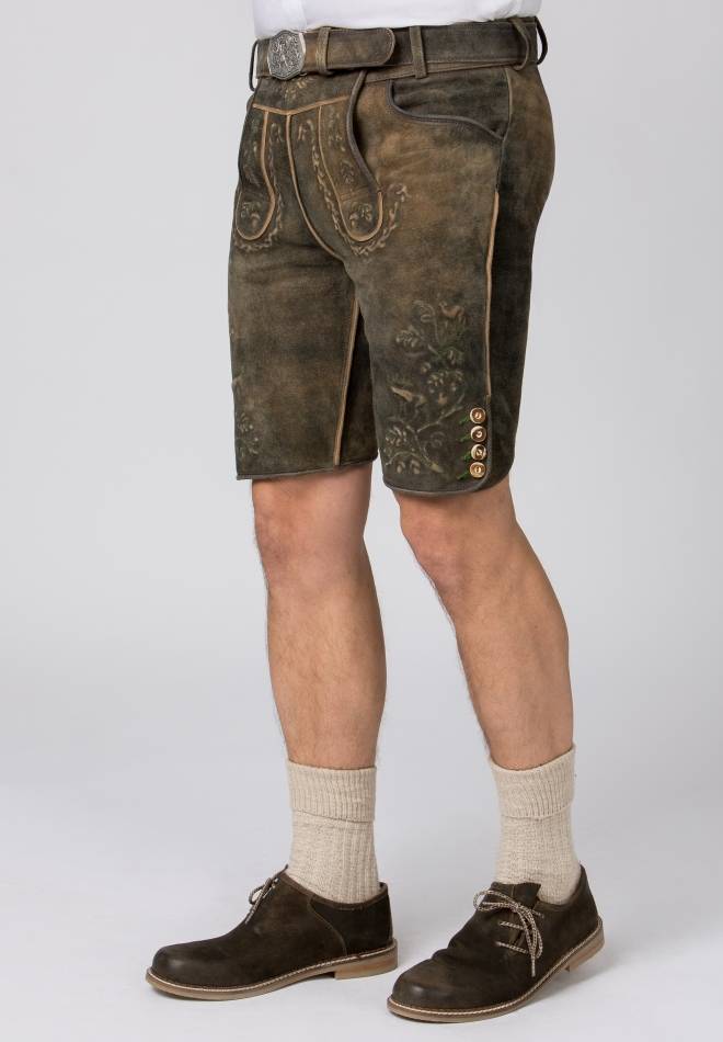 Stockerpoint Hose Alfredo torf vintage-grün 46 Große Rabatte