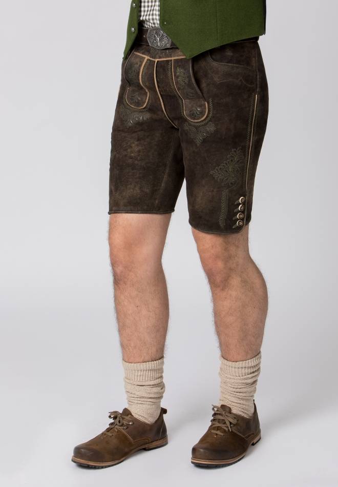 Stockerpoint Lederhose Bertl braun gespeckt 44 Bestseller