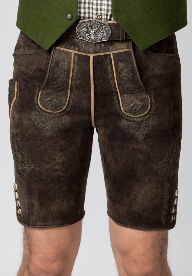 Stockerpoint Lederhose Bertl braun gespeckt 44 Bestseller