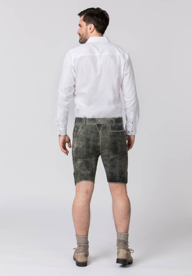 Stockerpoint Lederhose Lee grau gespeckt 58 Begrenzte Freigabe