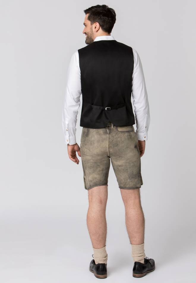 Stockerpoint Lederhose Artur buche gespeckt 44 Neueste Stile
