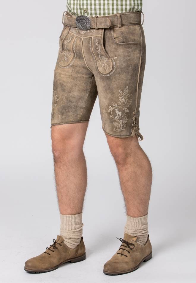Stockerpoint Lederhose Girgl schilf gespeckt 44 Sonderangebot der Fabrik