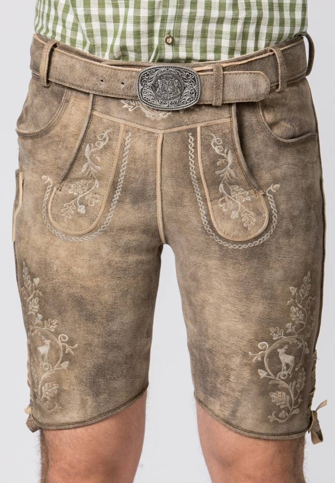 Stockerpoint Lederhose Girgl schilf gespeckt 44 Sonderangebot der Fabrik