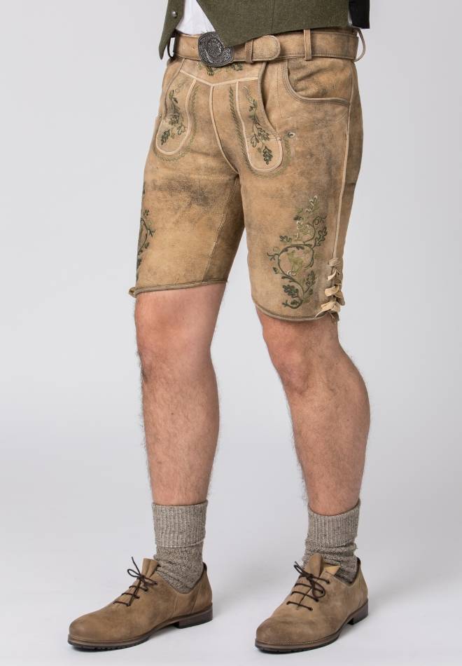 Stockerpoint Lederhose Girgl senf gespeckt-grün 48 Bis zu 55% Rabatt
