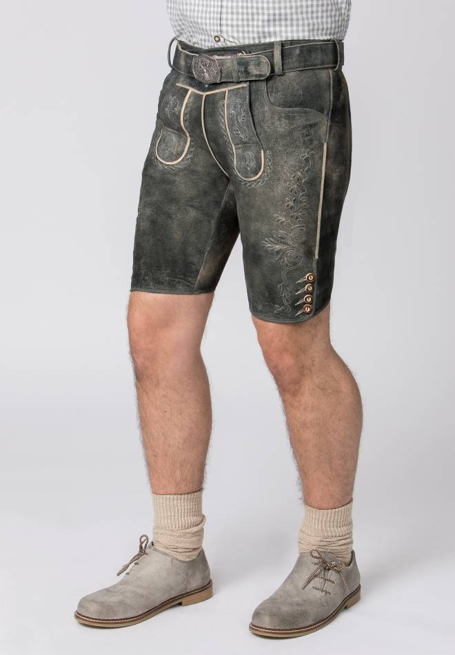 Stockerpoint Hose Oliver grau gespeckt 54 zollfrei