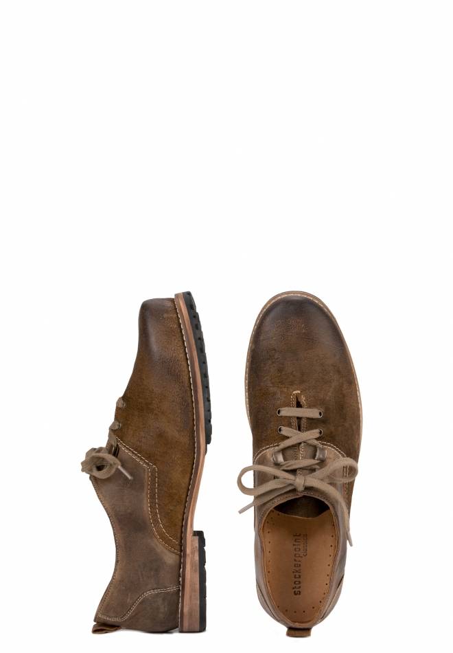 Stockerpoint Haferlschuh John hellbraun gespeckt 41 Online Shopping