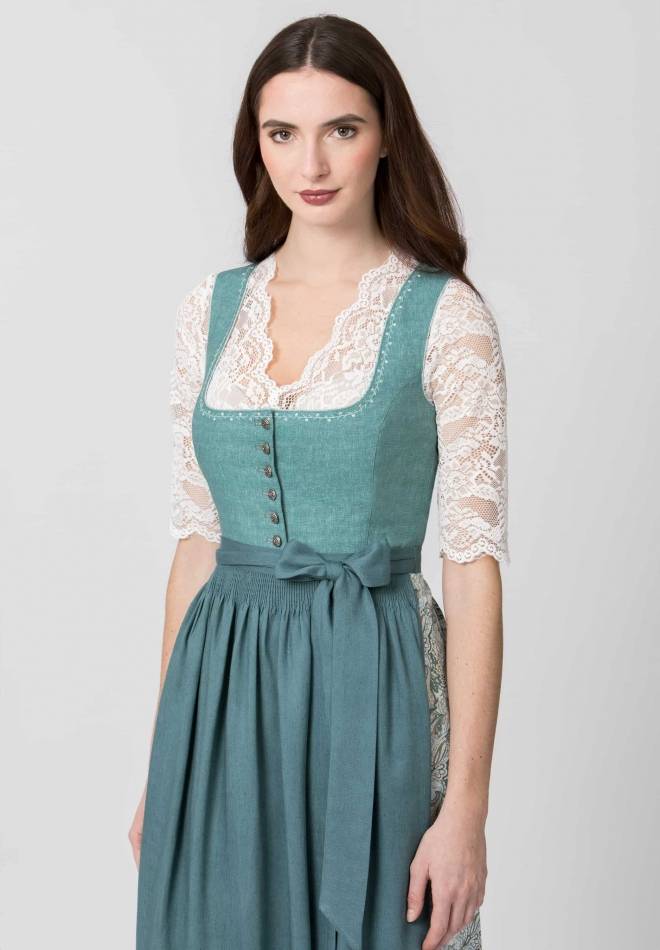 Stockerpoint Dirndl Michelle petrol 36 Tiefpreis
