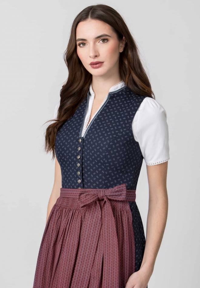 Stockerpoint Dirndl Renata dunkelblau 34 Wochenangebot