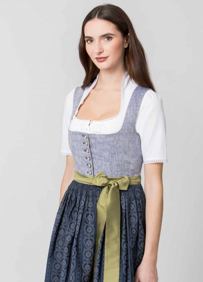 Stockerpoint Dirndl Eleen dunkelblau 32 Sonderangebot der Fabrik
