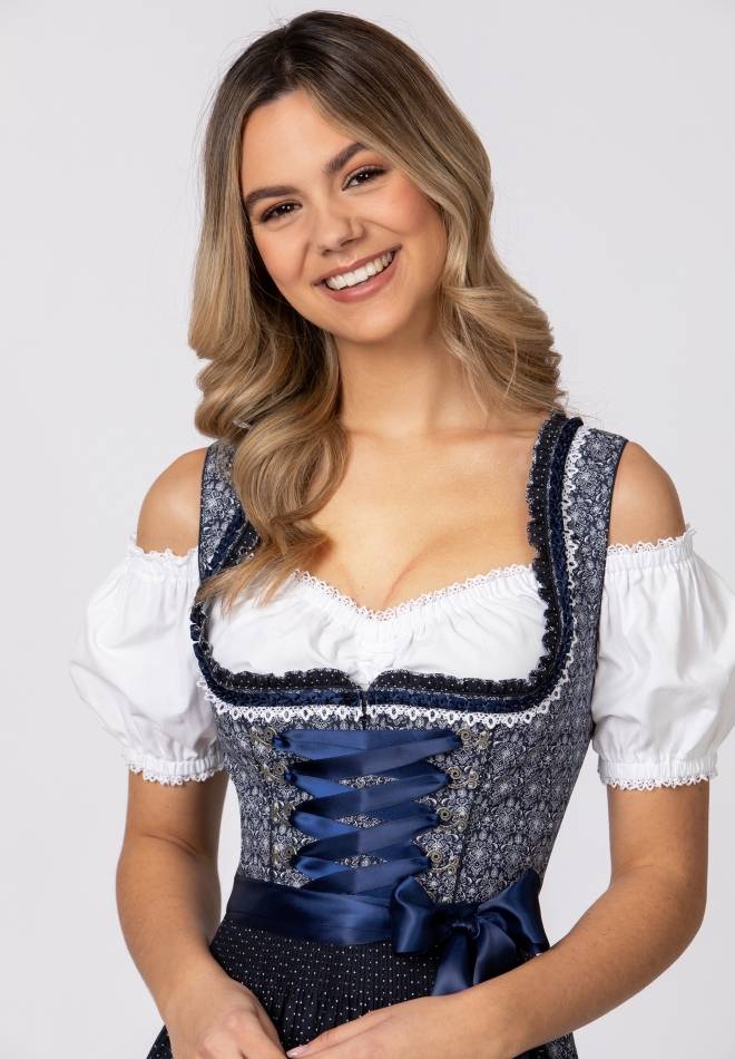 Stockerpoint Dirndl Kim dunkelblau 30 Nur noch ein Tag übrig