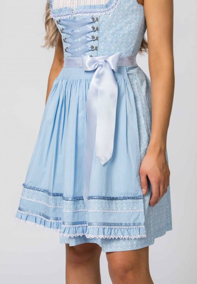 Stockerpoint Dirndl Kim hellblau 30 Super Rabatt