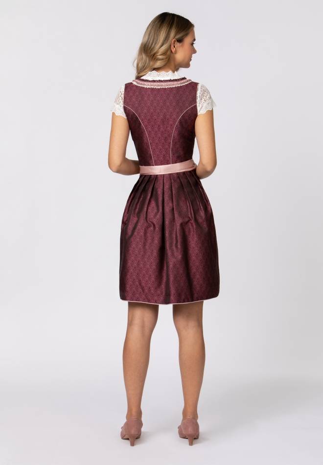 Stockerpoint Dirndl Rosalinde bordeaux 30 Clearance-Verkauf