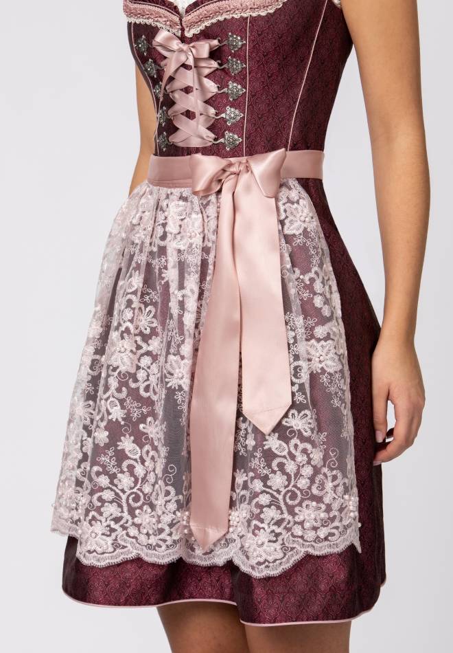 Stockerpoint Dirndl Rosalinde bordeaux 30 Clearance-Verkauf