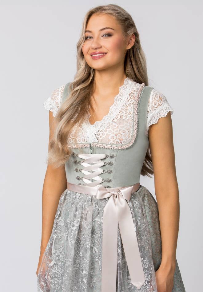 Stockerpoint Dirndl Loredana salbei 32 50% Rabatt für begrenzte Zeit