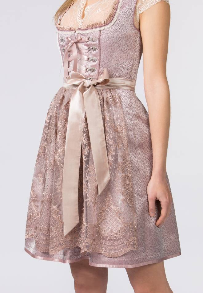 Stockerpoint Dirndl Amena rose 32 Auslauf