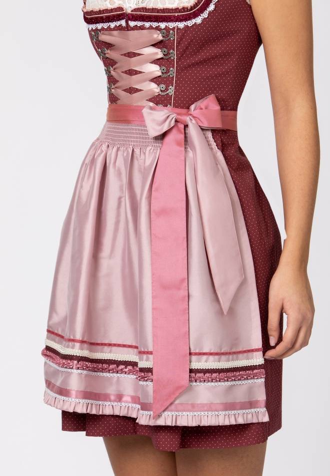 Stockerpoint Dirndl Harper altrosa 32 Fabrikverkauf