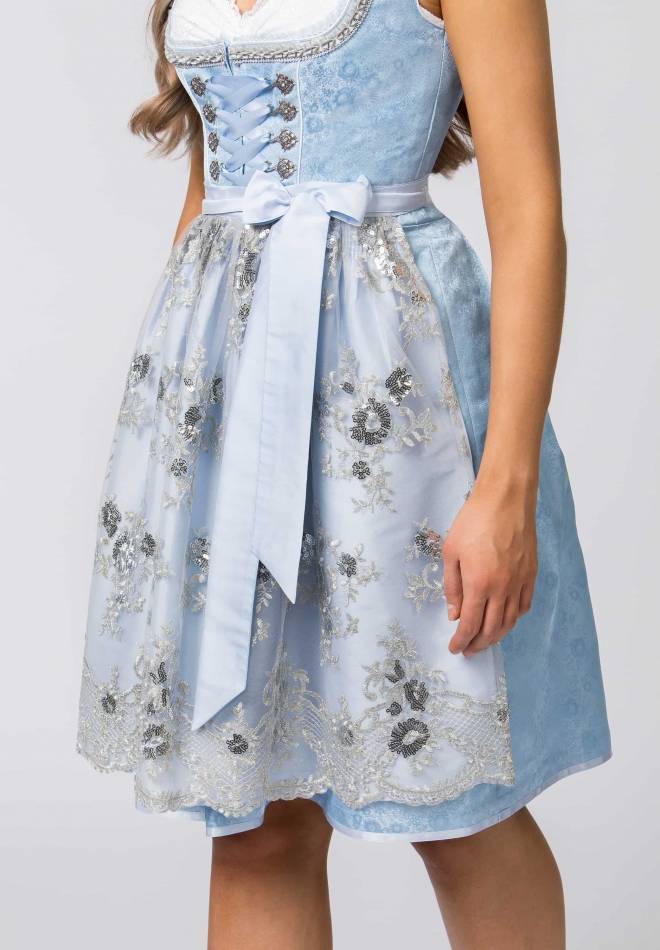 Stockerpoint Dirndl Maya hellblau 32 Blitzverkäufe