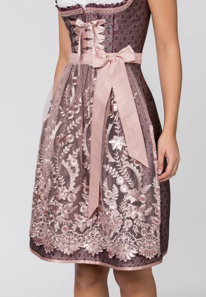 Stockerpoint Dirndl Palina bordeaux 32 Kostenloser Versand