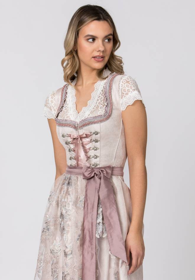 Stockerpoint Dirndl Lacey rose 32 Sonderangebot