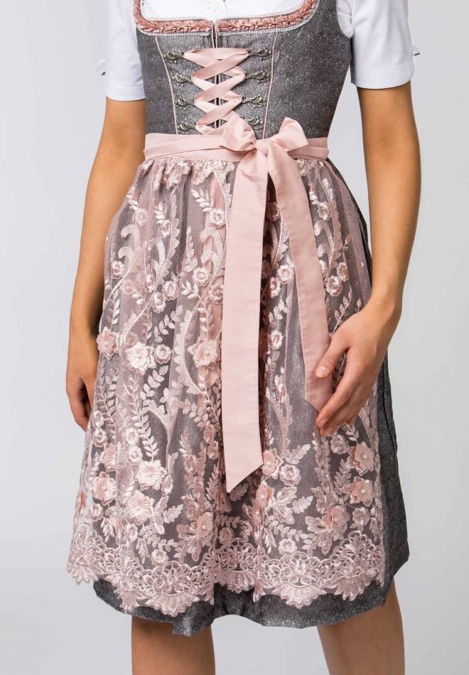 Stockerpoint Dirndl Marietta altrosa 32 Versandkostenfrei