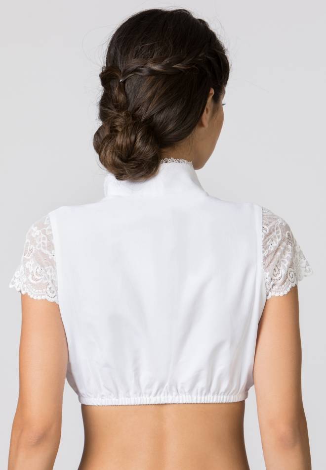 Stockerpoint Bluse B-8058 weiss 32 Exklusivangebot