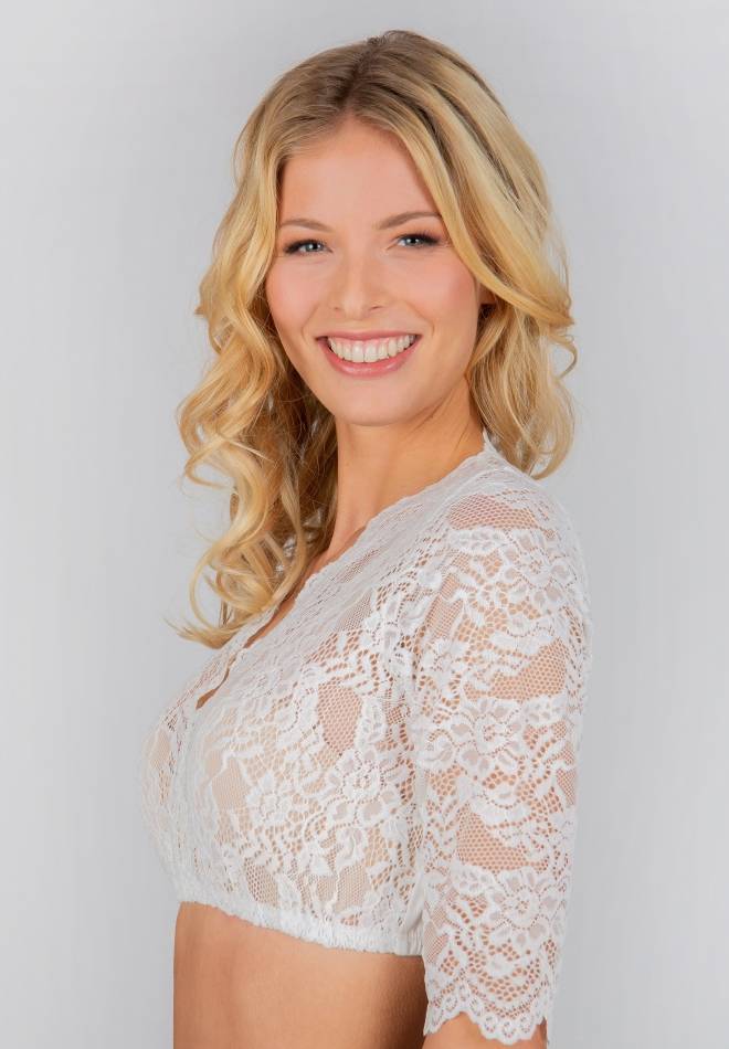 Stockerpoint Bluse Alaya creme 32 Osterangebot