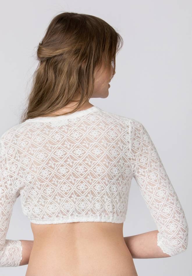 Stockerpoint Dirndlbluse Elza creme 36 Exklusive Angebote