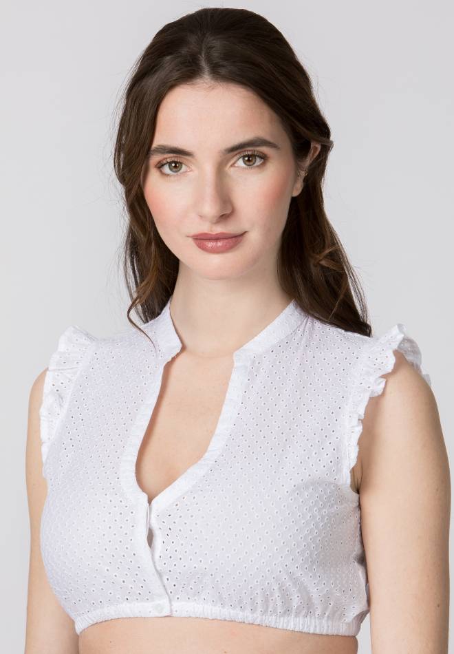 Stockerpoint Bluse Melania weiss 30 VIP-Rabatte