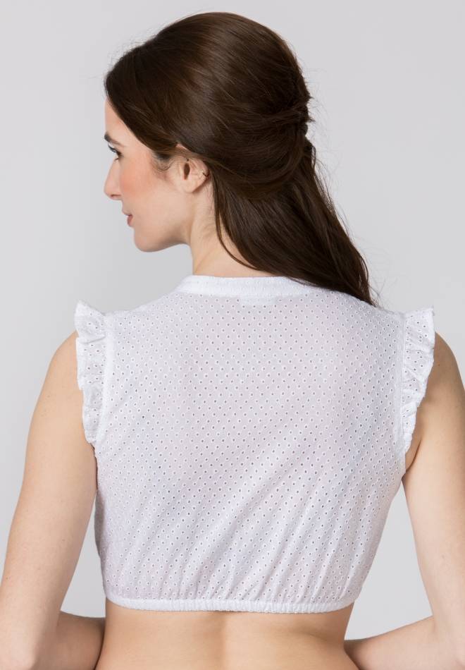 Stockerpoint Bluse Melania weiss 30 VIP-Rabatte