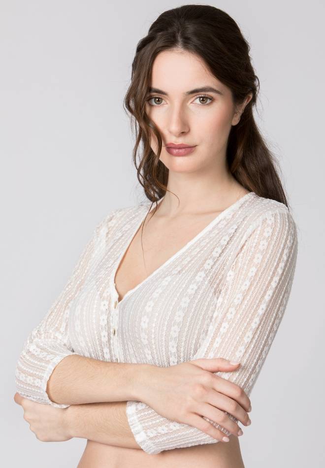 Stockerpoint Dirndlbluse Nelly creme 36 Neueste Stile