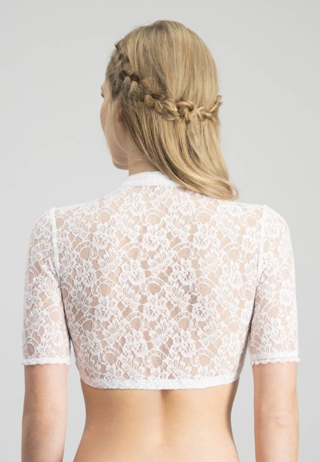 Stockerpoint Bluse Marita weiss 32 Vierteljährliche Förderung