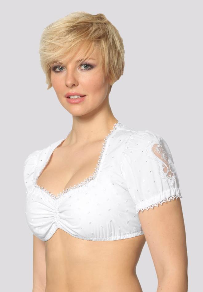 Stockerpoint Bluse B-3025 weiss 34 Riesige Rabatte
