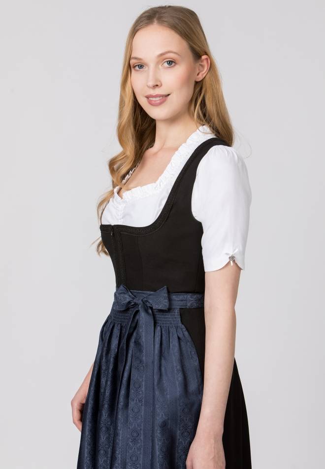 Stockerpoint Schürze Corinna blau 4 (52-56) 50% Rabatt für begrenzte Zeit