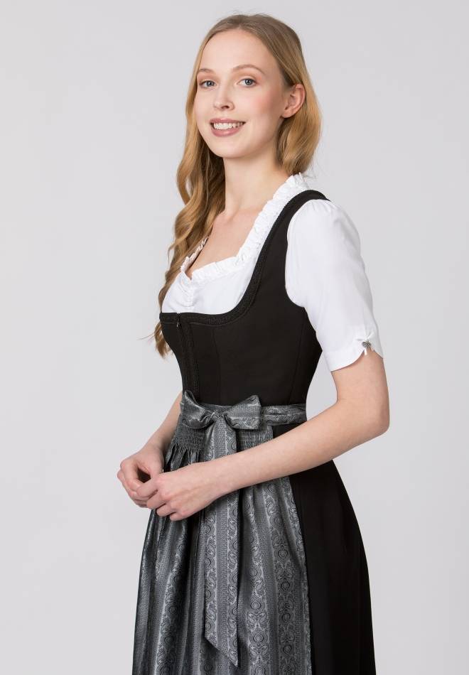 Stockerpoint Schürze Corinna grau 1 (34-38) Rabatte dieses Monats
