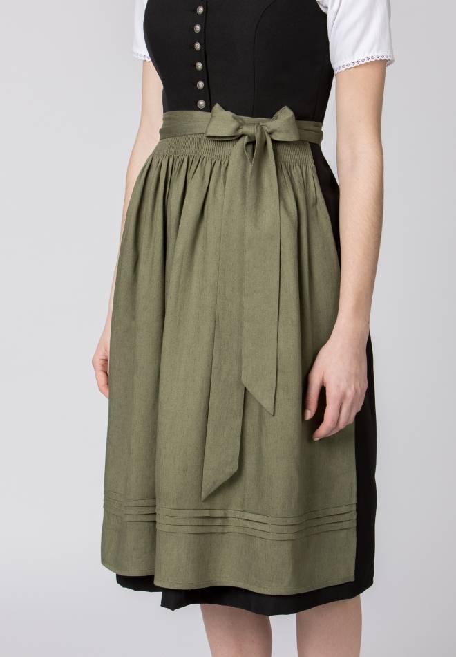 Stockerpoint Schürze Mina olive 1 (34-38) Limitierter Zeitrabatt