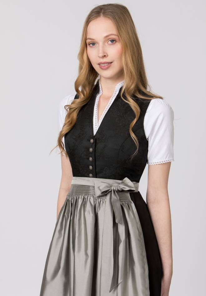 Stockerpoint Schürze Kristin taupe 2 (40-44) Saisonschlussverkauf