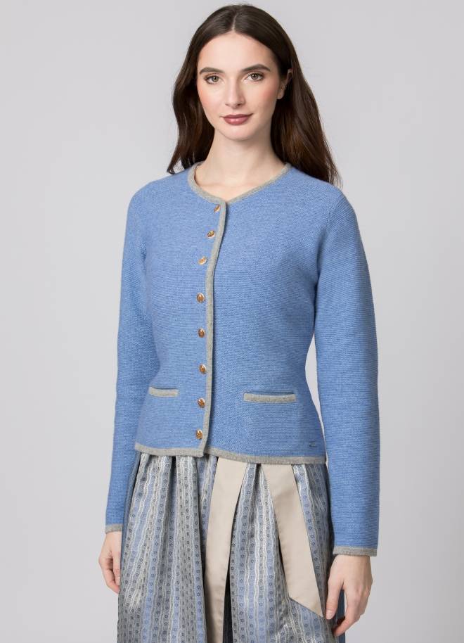 Stockerpoint Jacke Caro bleu-hellgrau 36 Räumungsverkauf