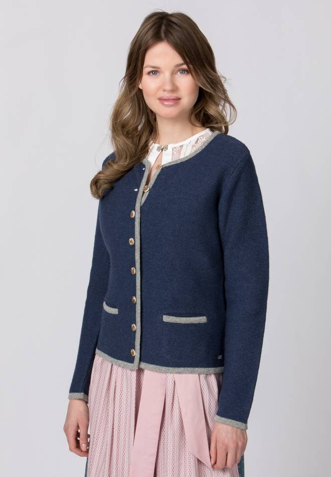 Stockerpoint Jacke Caro nachtblau-grau 34 Tägliche Deals