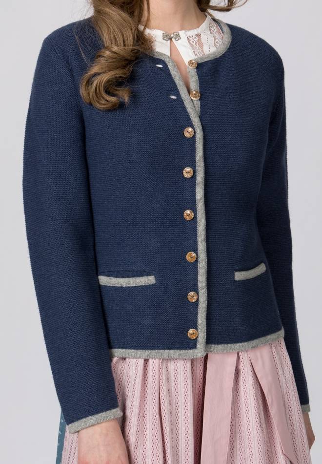 Stockerpoint Jacke Caro nachtblau-grau 34 Tägliche Deals