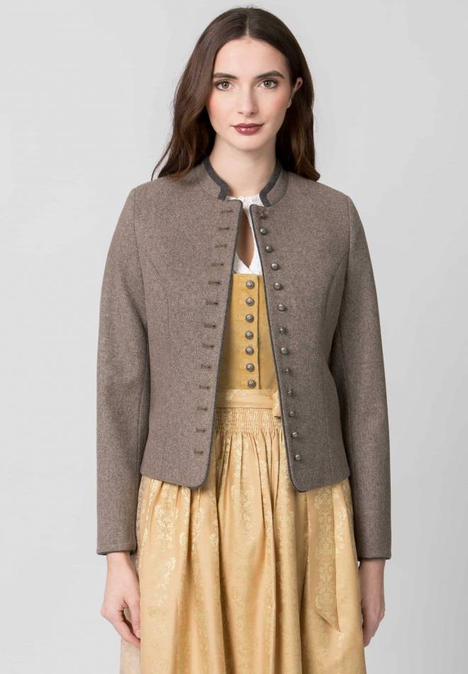 Stockerpoint Jacke Elisabeth nuss-grau 36 Begrenzte Freigabe