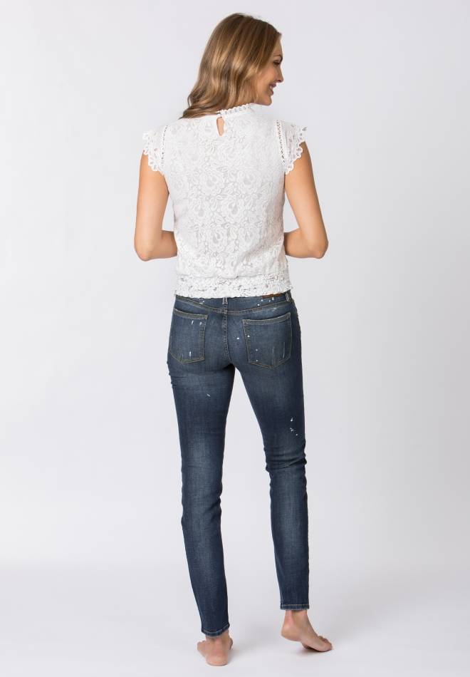 Stockerpoint Bluse Isa weiss 34 Letzte 2 Tage
